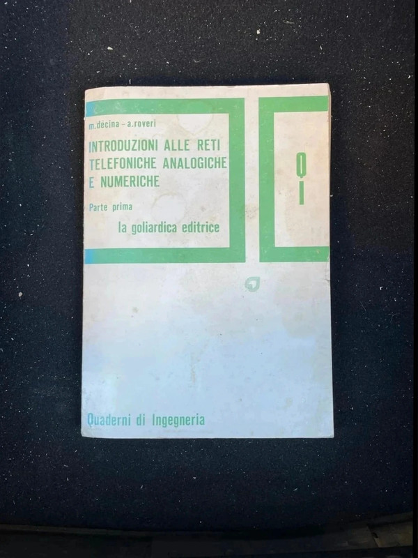 Introduzione Alle reti telefoniche Analogiche e numeriche