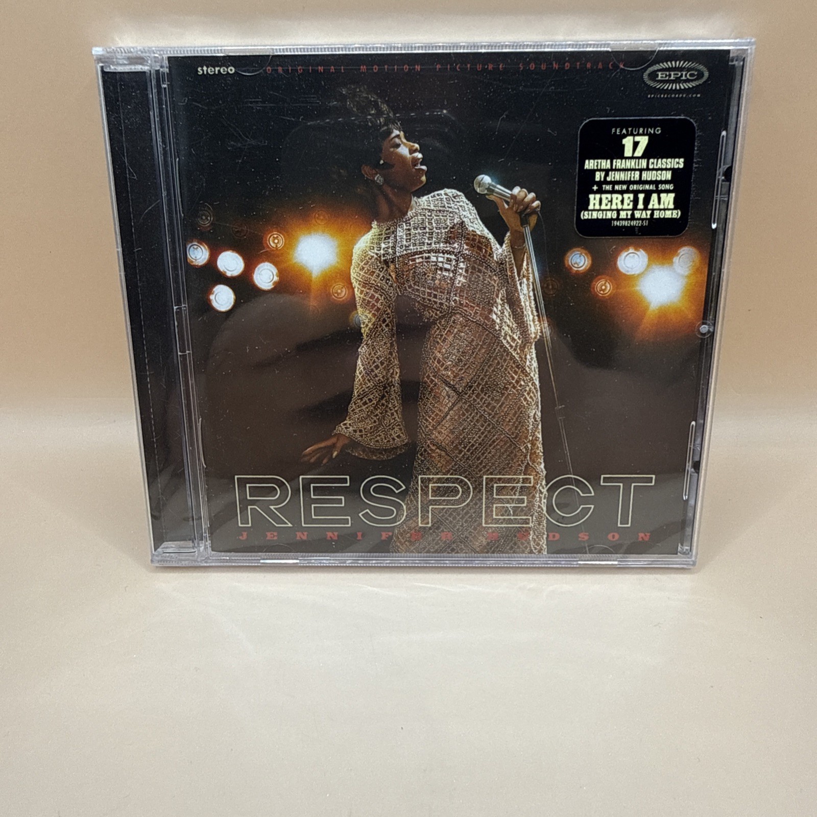JENNIFER HUDSON RESPECT [ORIGINAL MOTION PICTURE SOUNDTRACK] NEW CD