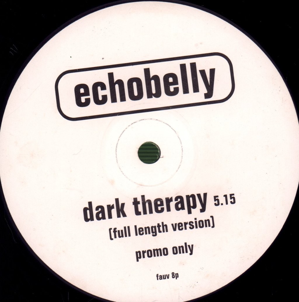 ECHOBELLY DARK THERAPY 12" VINYL 1 track 1 sided promo vinyl (FAUV8P) UK FAUVE 1