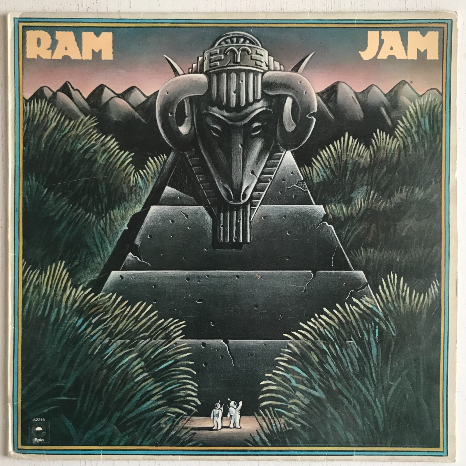 LP Ram Jam Epic 1977 New York City Hard Rock Leadbelly Starstruck Black Betty