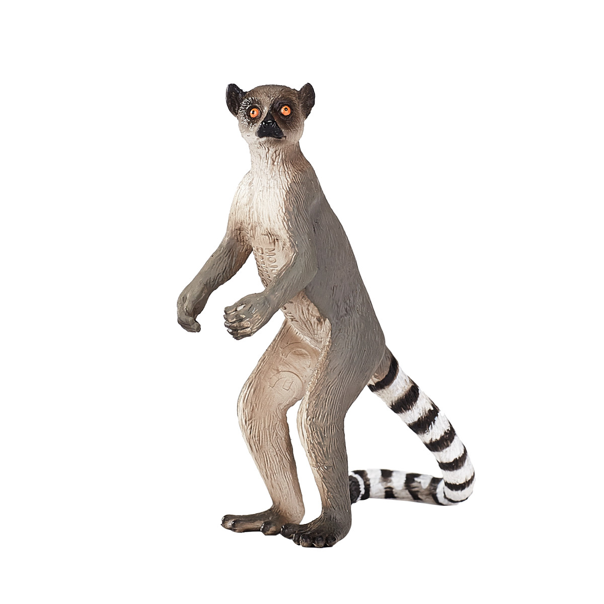Figura Ringtail Lemure Brown 7 cm realistico foresta pluviale fauna selvatica modello educativo