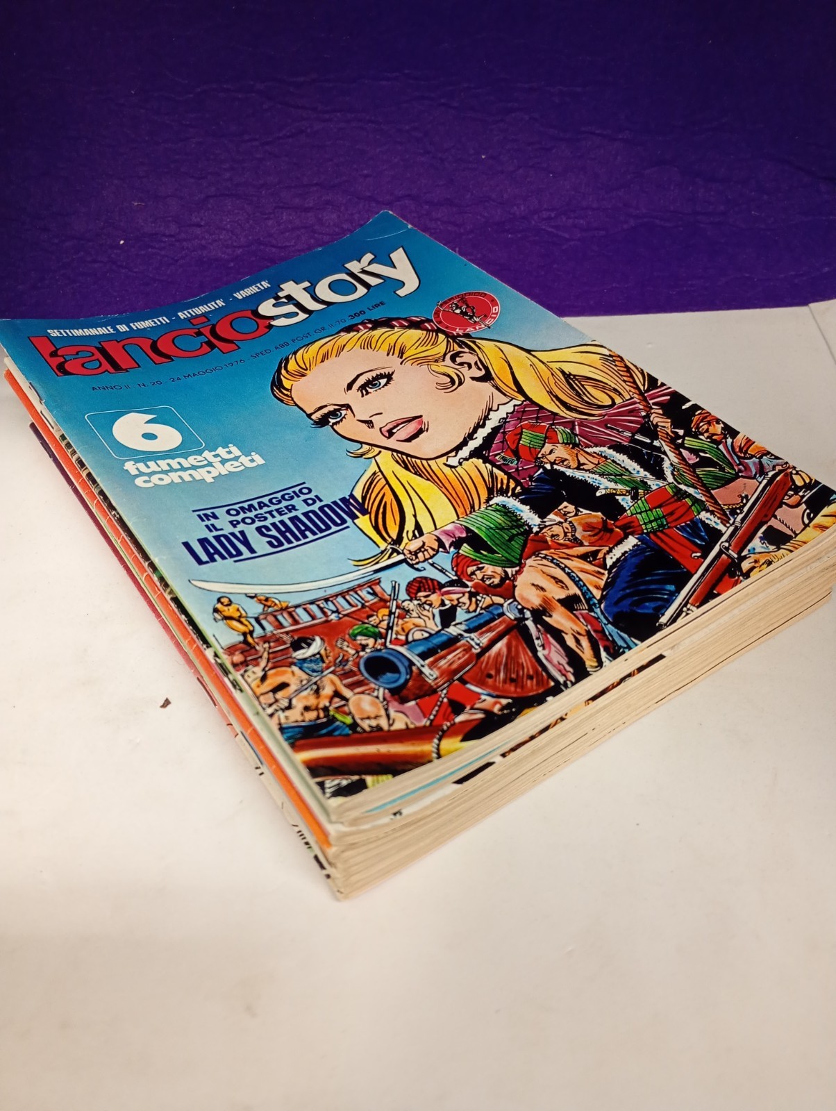 Lanciostory Lotto 10 Numeri dal 11 al 20 Anno 1976 Fumetti Vintage Comics
