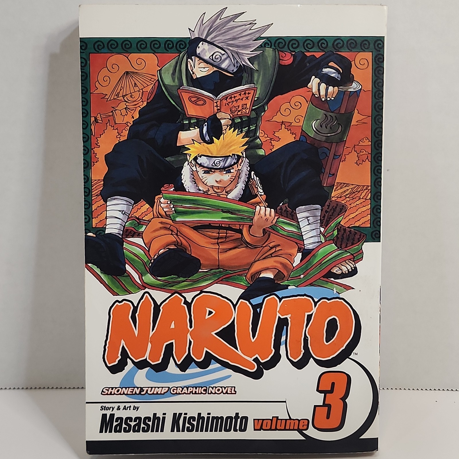 Naruto Shonen Jump inglese prima stampa vol 3 manga fumetto