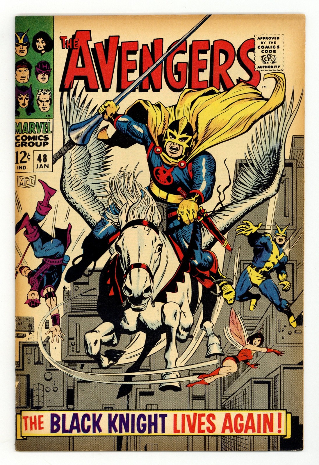 Avengers #48 VG/FN 5.0 1968 1st app. new Black Knight
