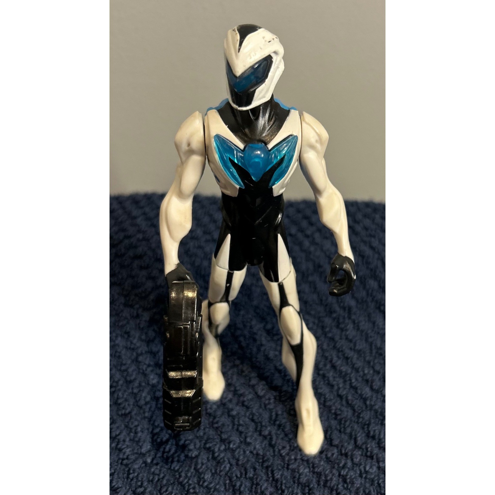 Mattel Max Steel Turbo Action Figure 6" White Blue 2012 Toy Figurine