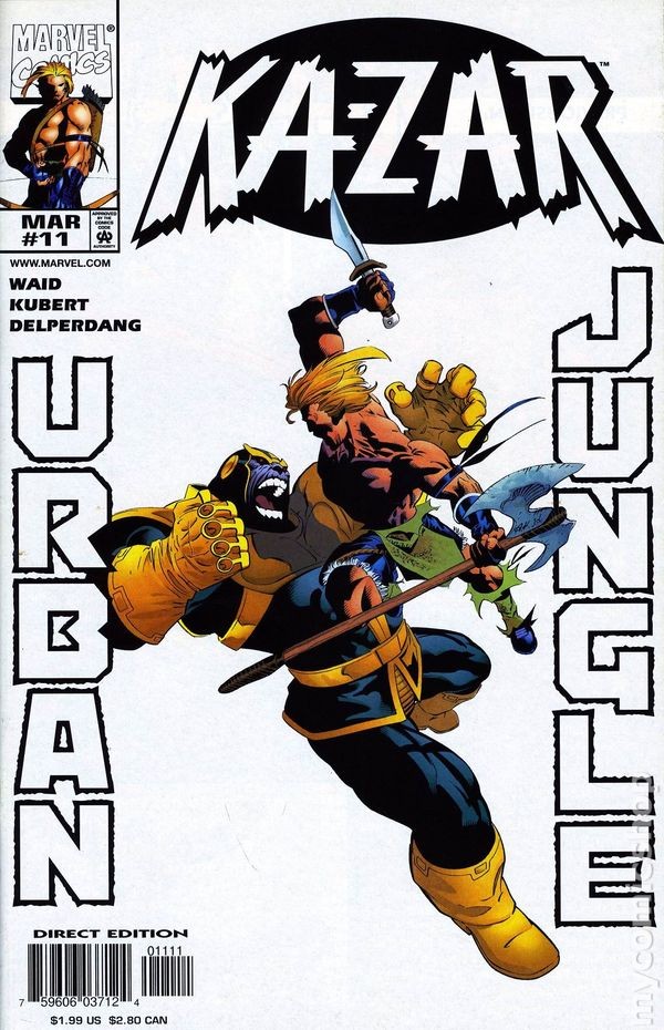 Ka-Zar #11 FN 1998 Stock Image