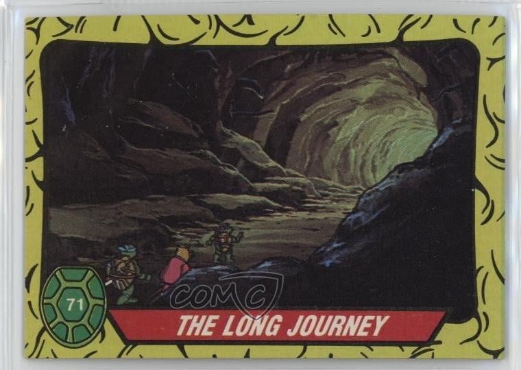 1989 Topps Teenage Mutant Ninja Turtles Il lungo viaggio #71 0nr3