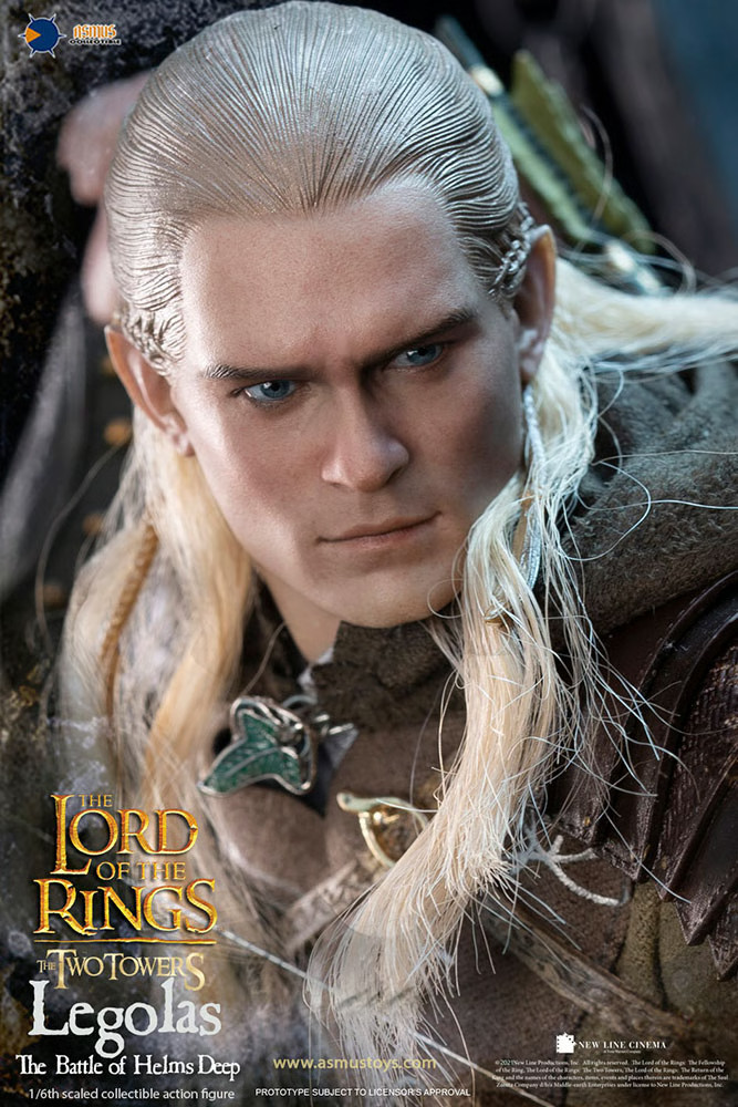 Modellino Asmus Toys Legolas Helm's Deep scala 1/6 908182 SCATOLA ARTISTICA SIGILLATA CON SPEDIZIONIERE