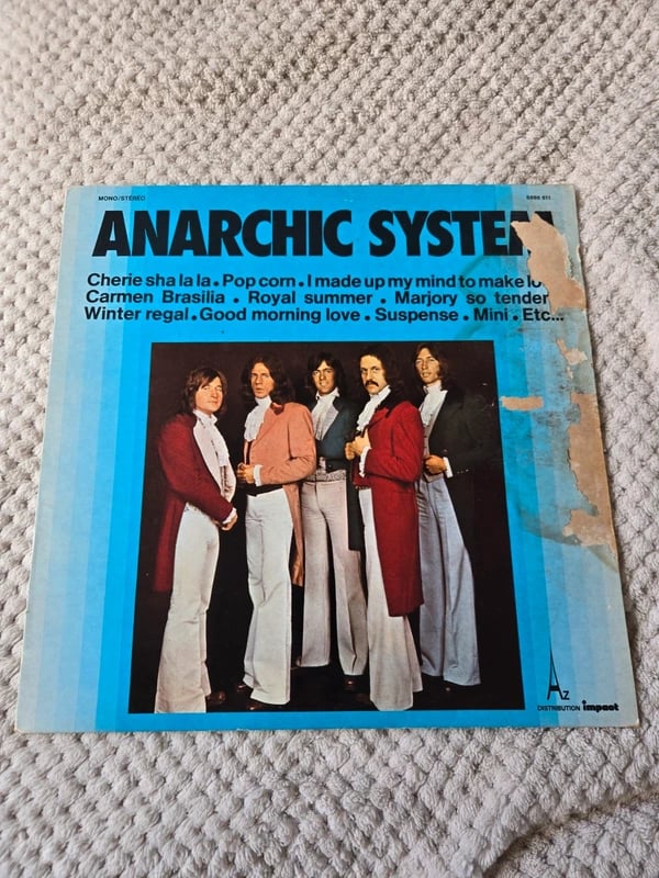 33 tours anarchie systeme