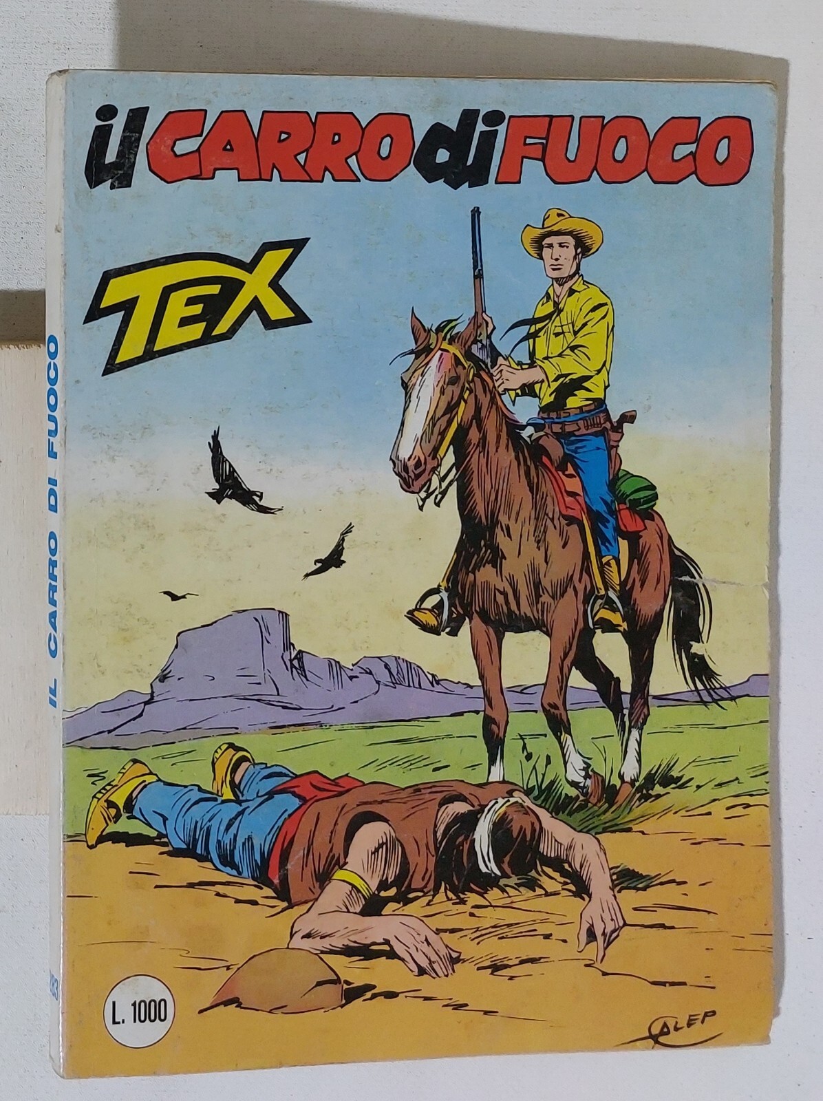 48232 TEX n. 283 - Il carro di fuoco - Bonelli 1984