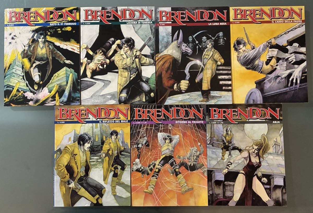 Sergio Bonelli Editore Brendon lotto Numeri  1 2 3 9 10 11 13