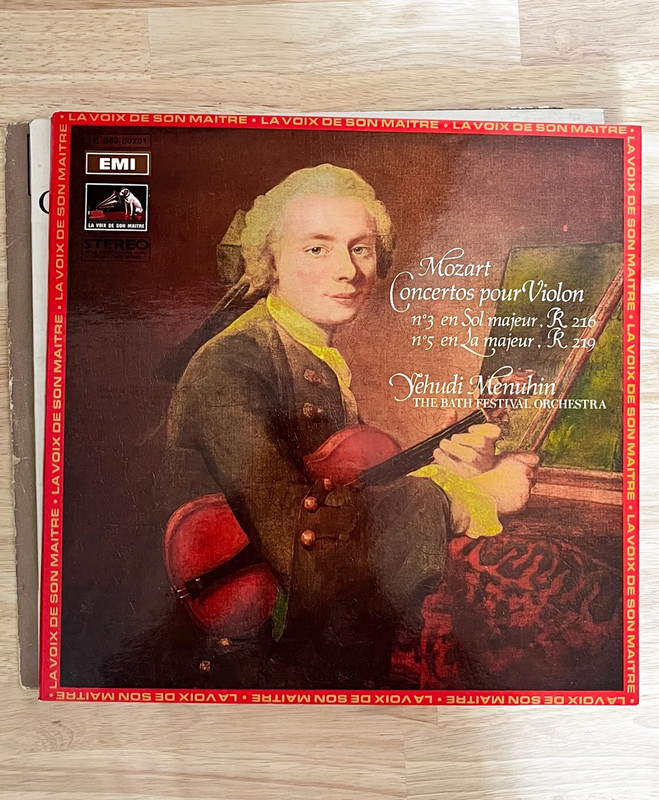 Lot de 3 Vinyles de Mozart