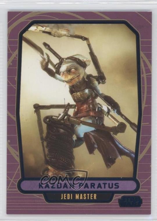 2013 Topps Star Wars Galactic Files Series 2 Blue /350 Kazdan Paratus #545 1j8
