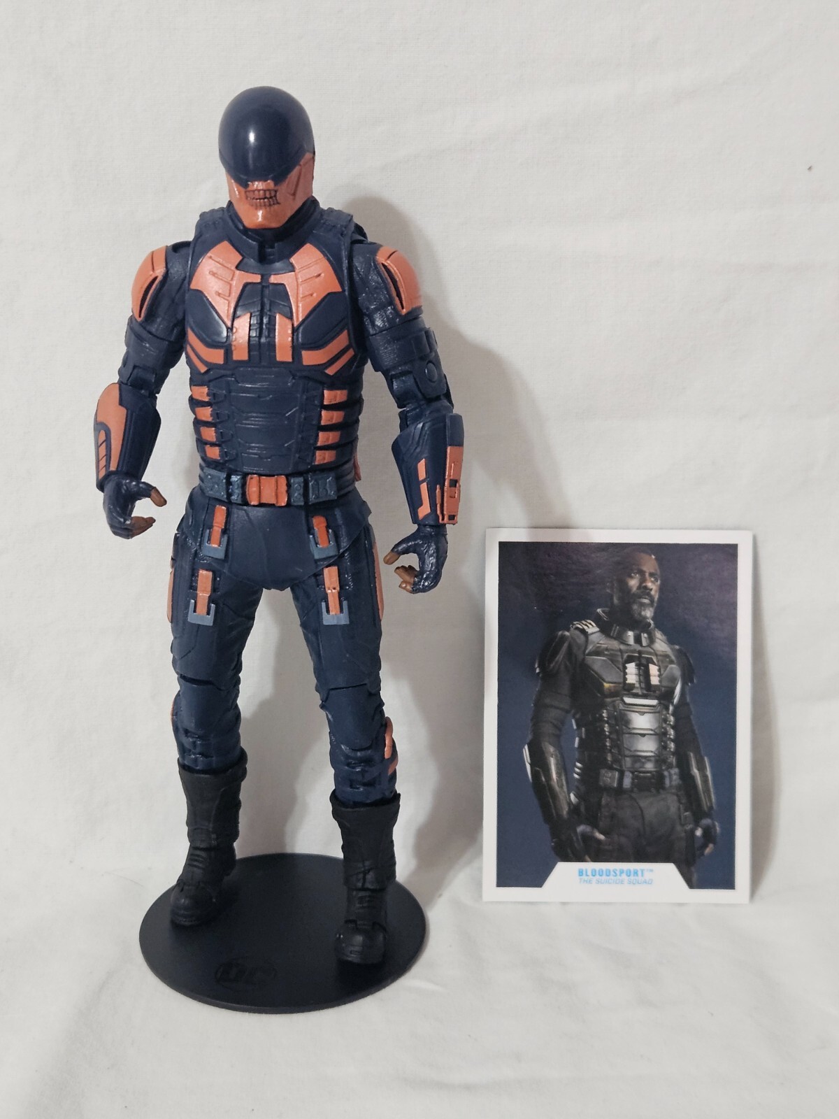 Modellino McFarlane DC Multiverse Bloodsport. Suicide Squad. BAF.