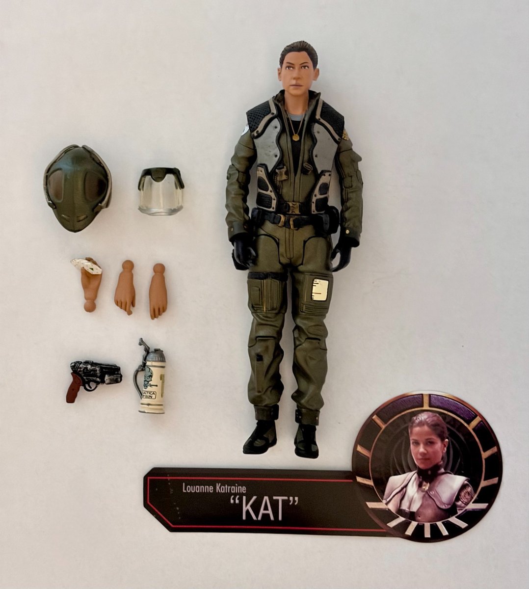 Diamond Select - Battlestar Galactica - Louanne "Kat" Katraine - pilota di vipera (A)