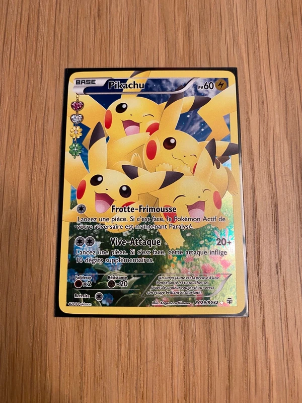 Pikachu RC29/RC32 Holo Français 2016 De base Himeno