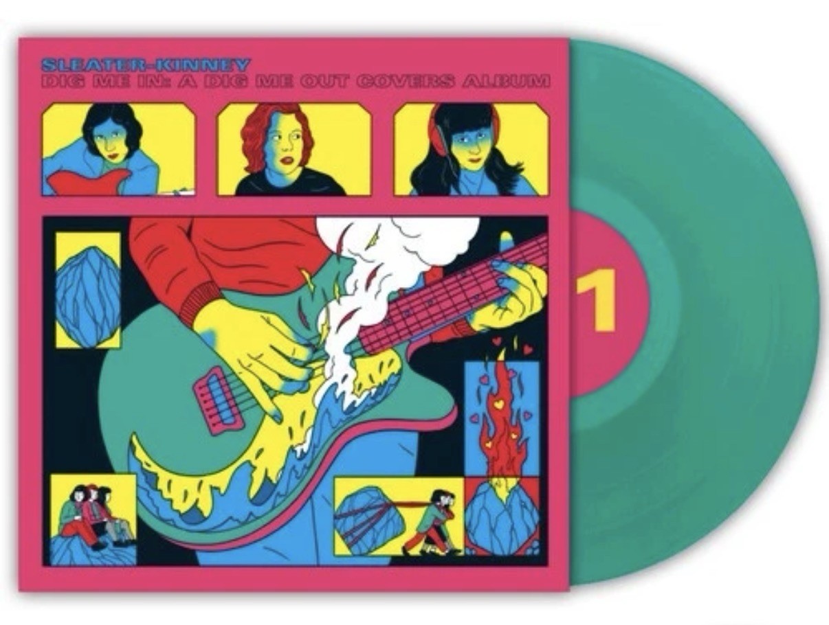 Sleater-Kinney - Dig Me in: A Dig Me Out Covers Album Used NM/NM Vinyl LP