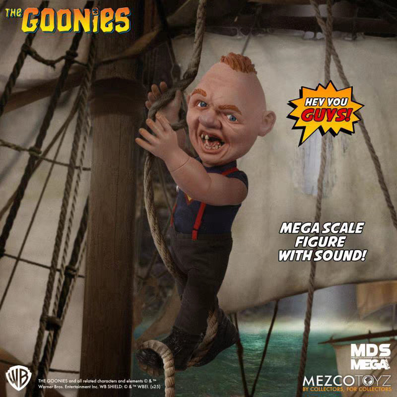 Mezco MDS The Goonies SLOTH MEGA SCALA FIGURE CON SUONO In Magazzino H 15"