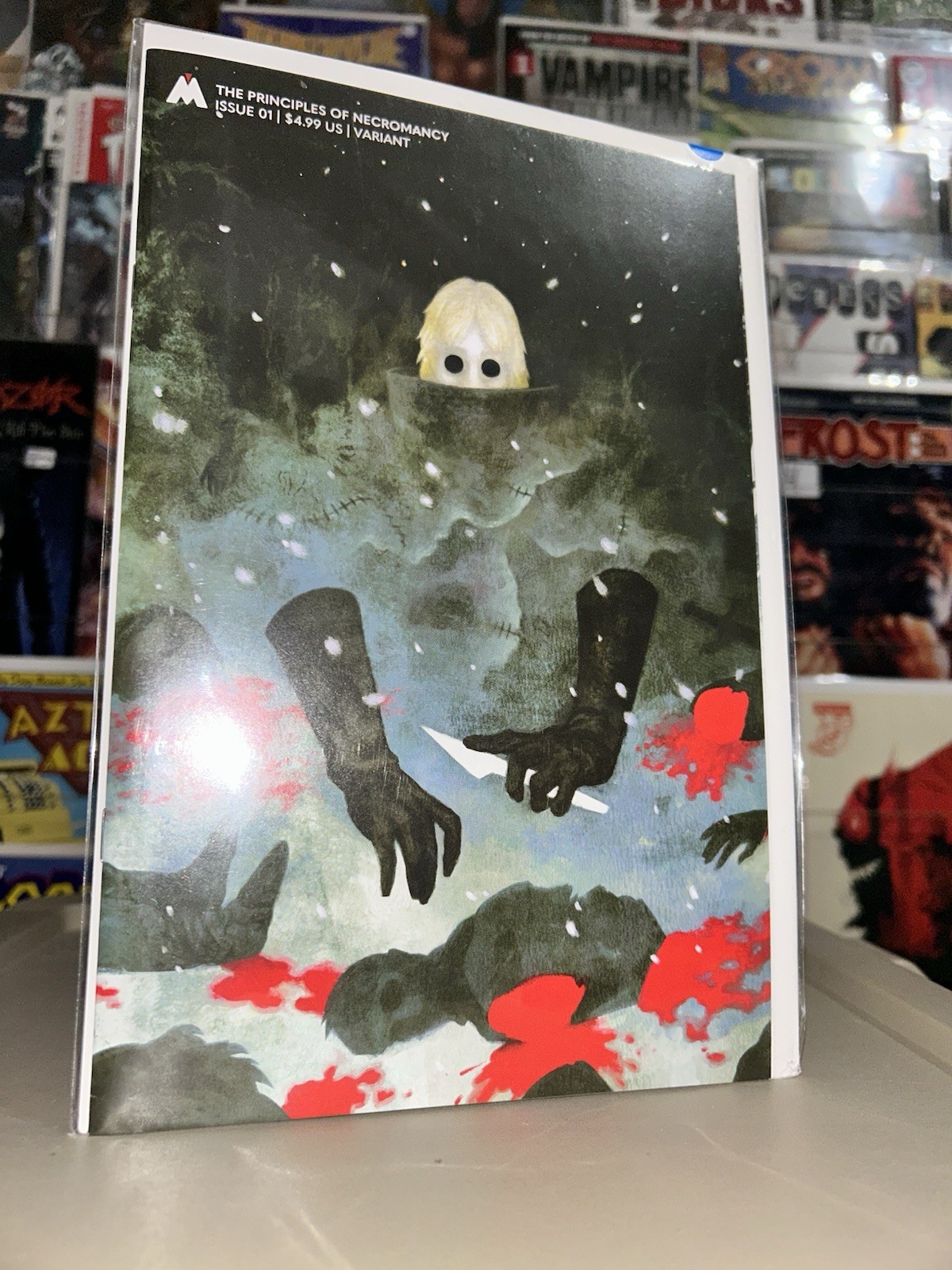 Principi di Negromanzia #1 Jana Heidersdorf Variante Fumetto Magma 2024 Libro