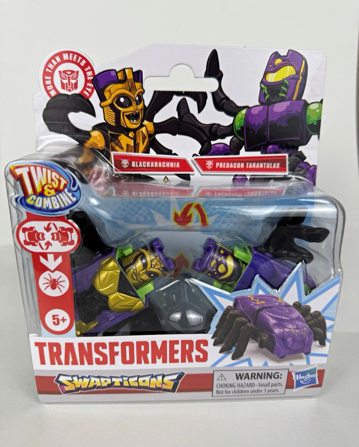 Transformers Swapticons Blackarachnia & Predacon Tarantulas Set di Hasbro