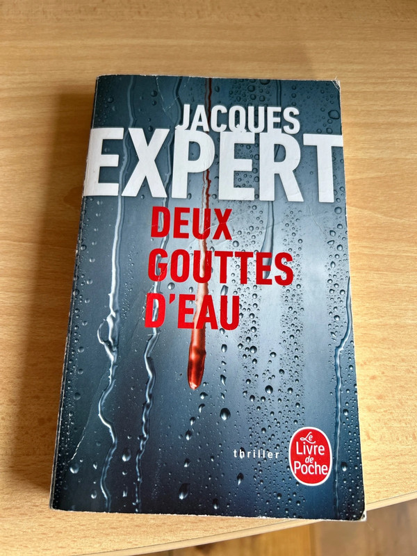 Livre deux gouttes d’eau