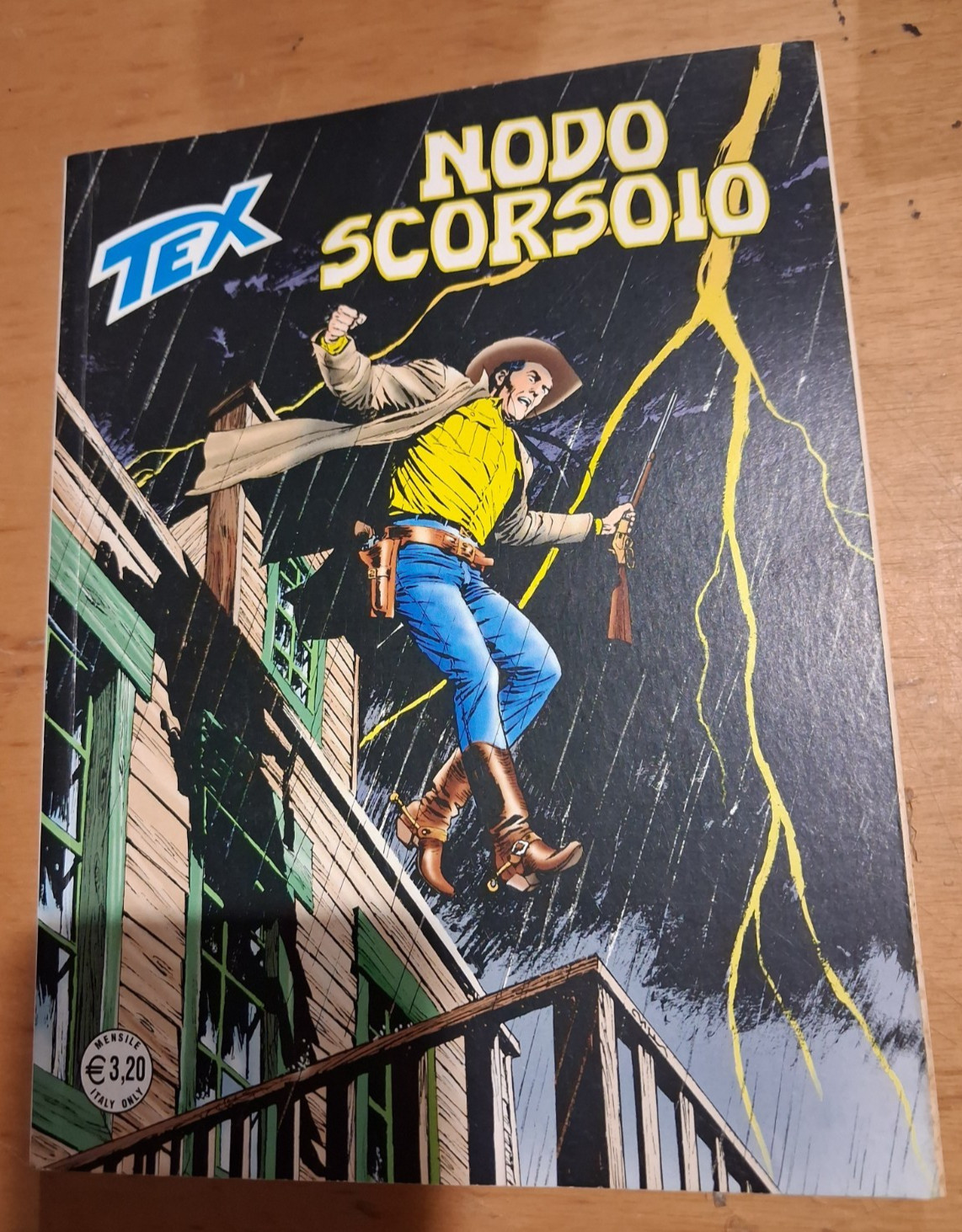 fumetto tex n.656 nodo scorsoio giugno 2015 bonelli editore