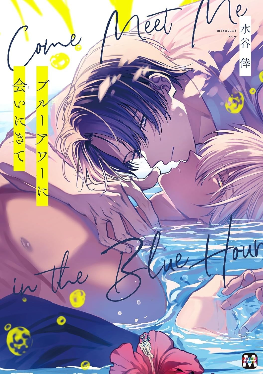 Blue Hour ni Ai ni Kite di Mizutani Kou giapponese Yaoi BL manga fumetto nuovo