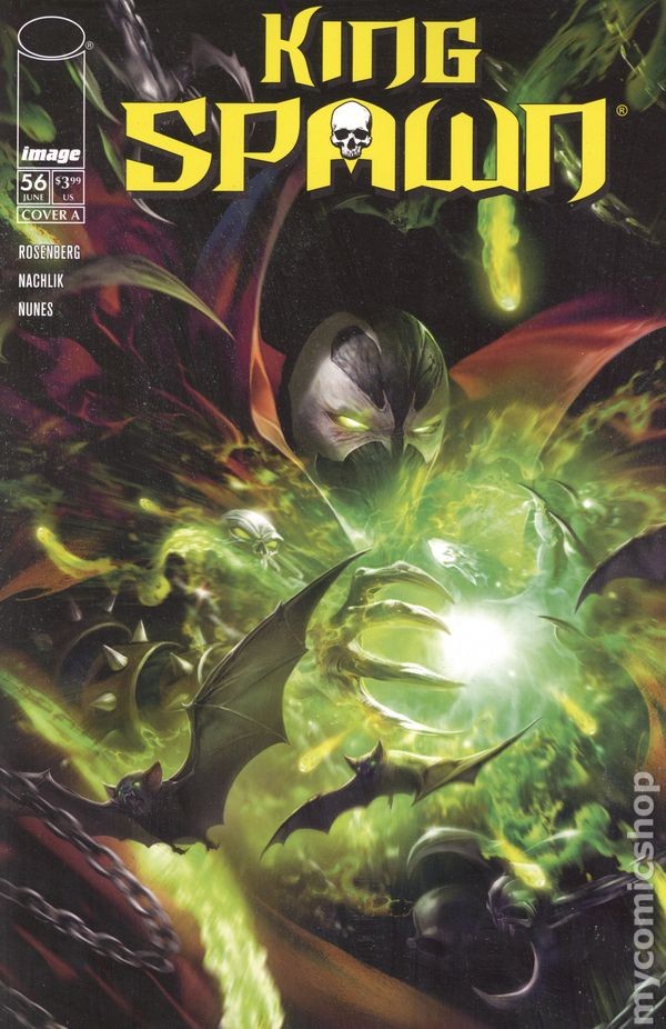 King Spawn #56A quasi nuovo 2026 immagine stock