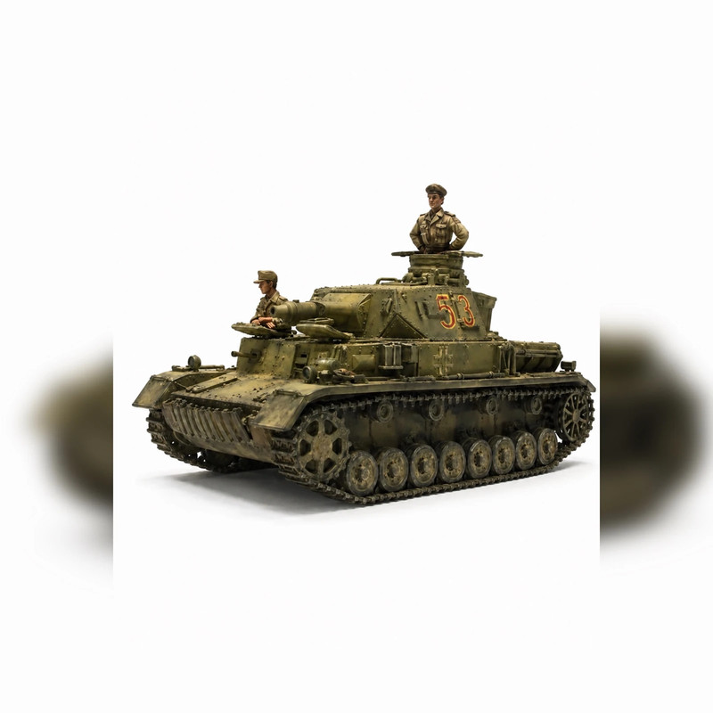 Maquette Milicast PzKpfw IV Ausf. D (75mm L/ 24) (Late-Uparmoured) 1/76