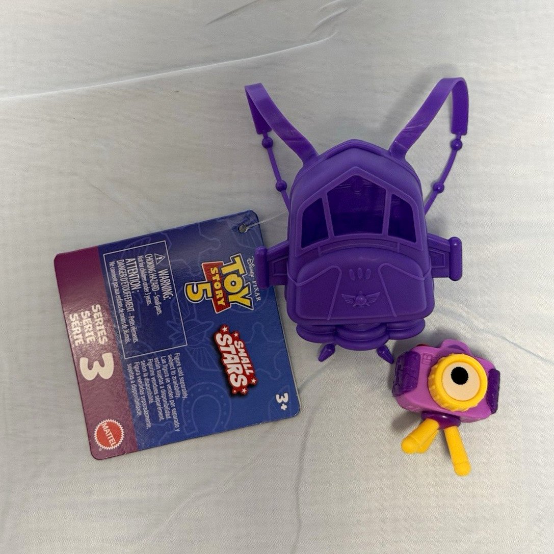 Mattel Snappy Octopus Action Figure Backpack Series 3 - Toy Story 5