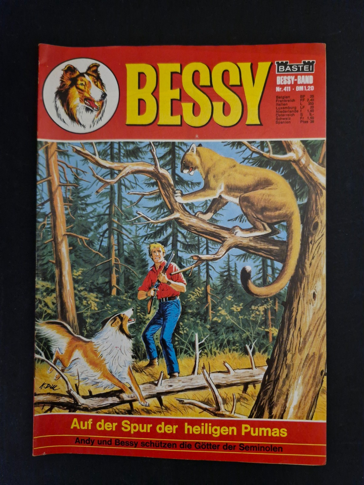 Fumetto Bessy n.411 (Bastei 1ª Edizione) Z1