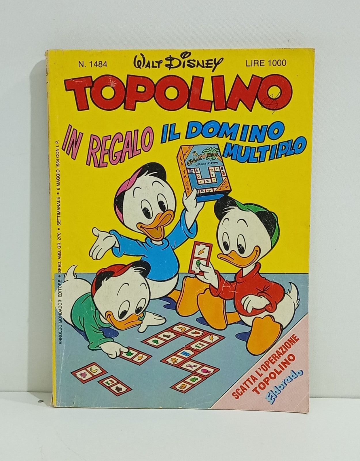 I147503 TOPOLINO libretto n. 1484 - Mondadori 1984