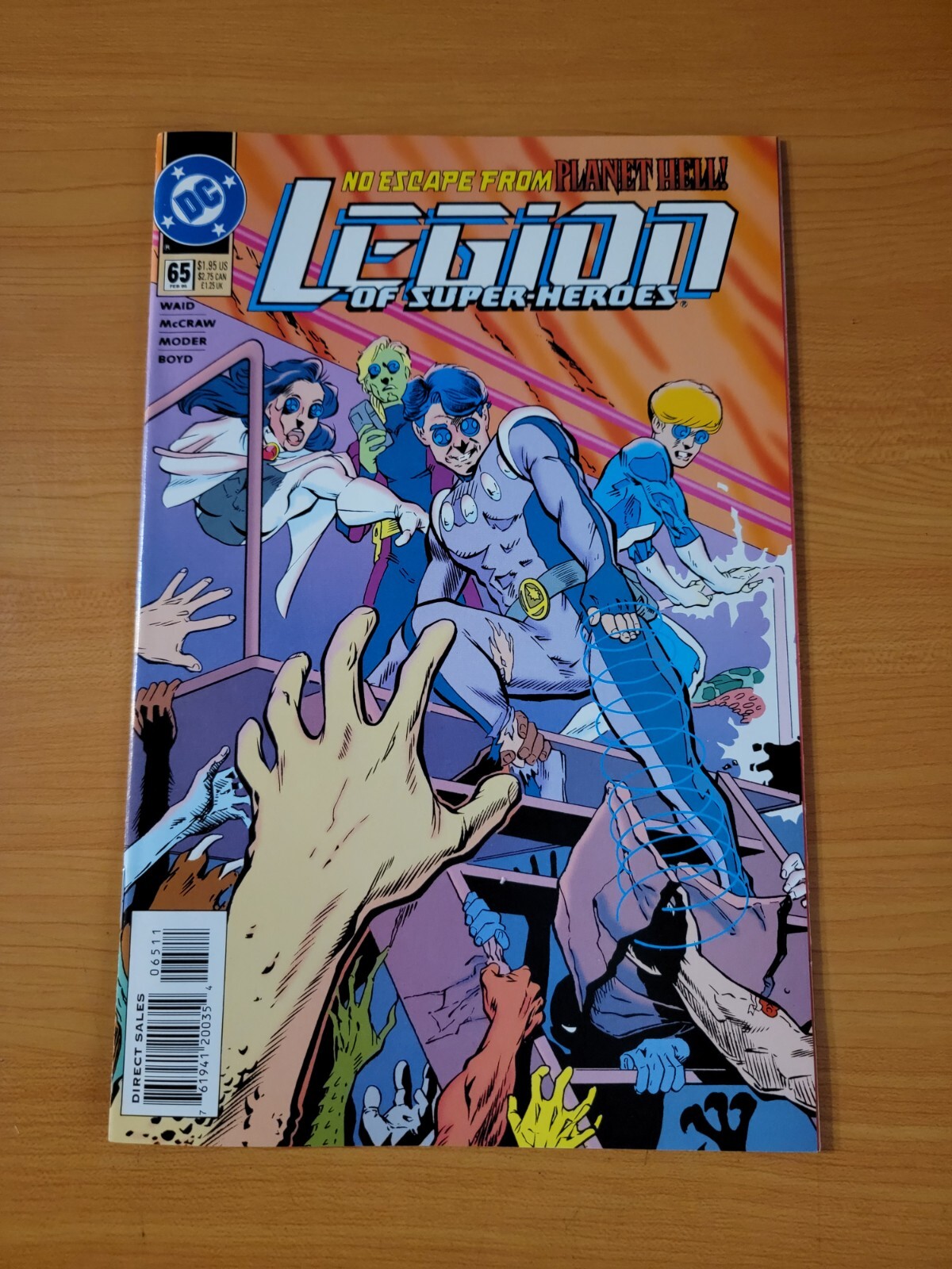 Legione Dei Supereroi V4 #65 Mercato Diretto ~ NEAR MINT NM ~ 1995 DC Comics