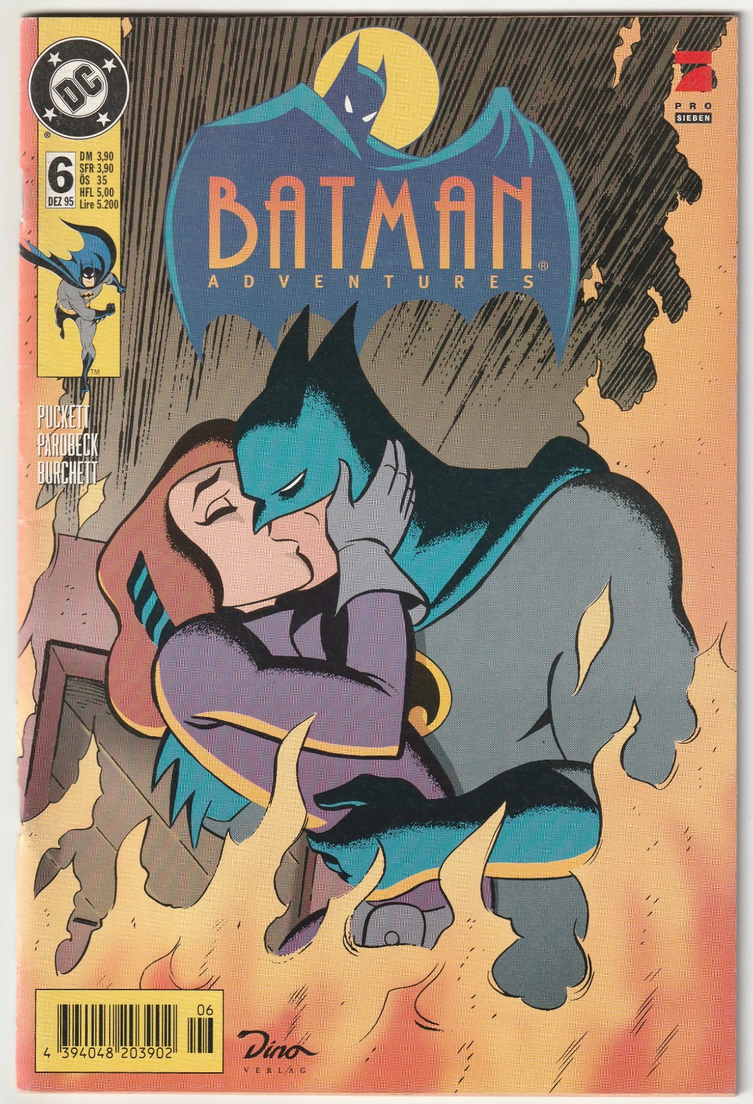 ✪ BATMAN ADVENTURE #6, DINO 1995 TOP FUMETTO Z1