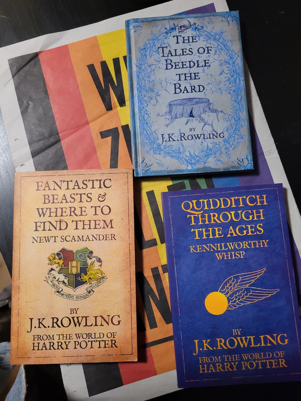 Books from the Harry Potter Universe - set of 3
