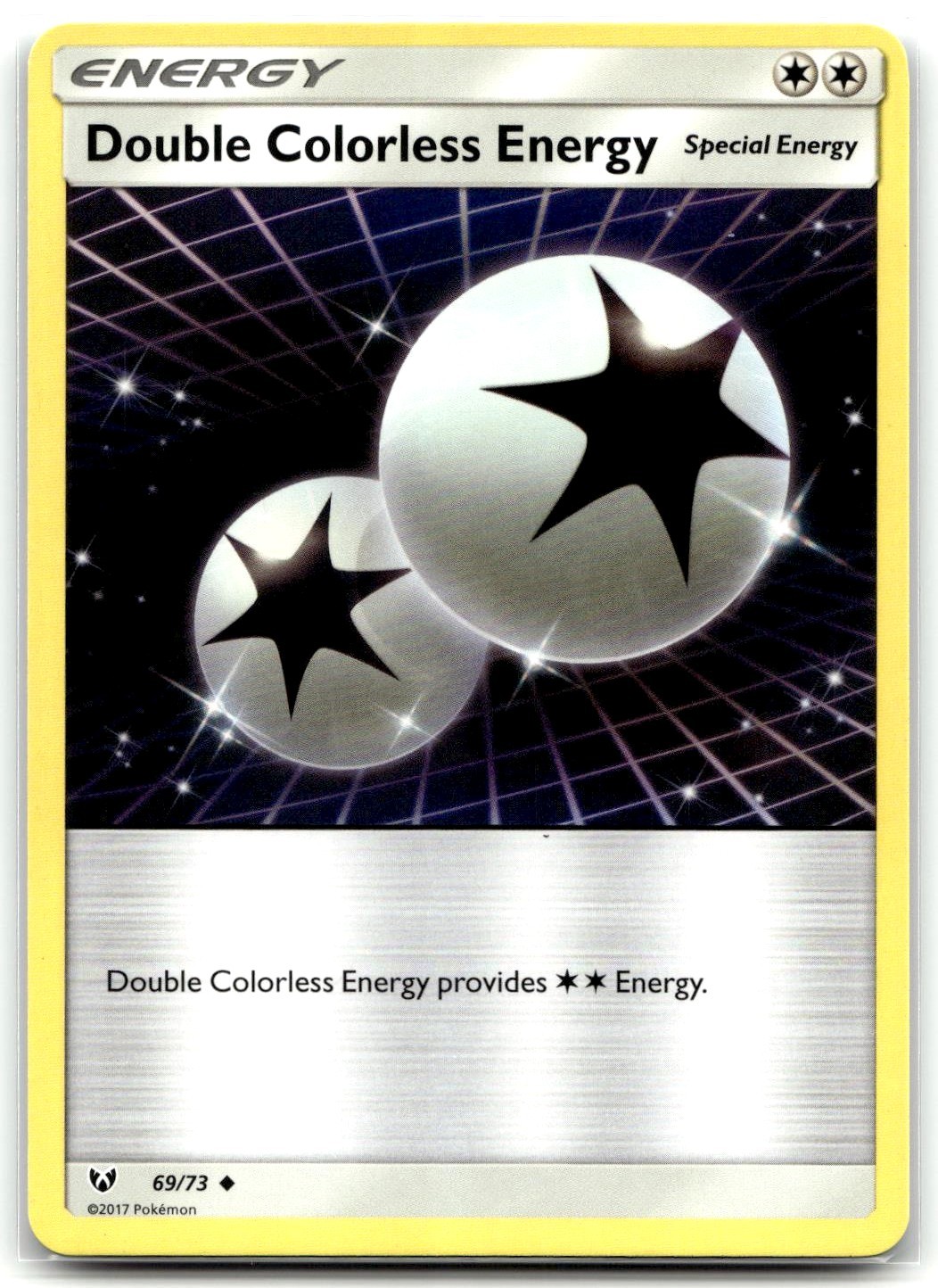 Doppia Energia Incolore 69/73 Leggende Brillanti Pokemon Non Comune TCG NM