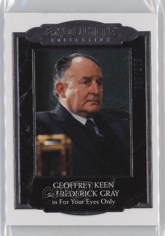 2025 James Bond Black Diamond 35/175 Geoffrey Keen as Frederick Gray #16 02aj