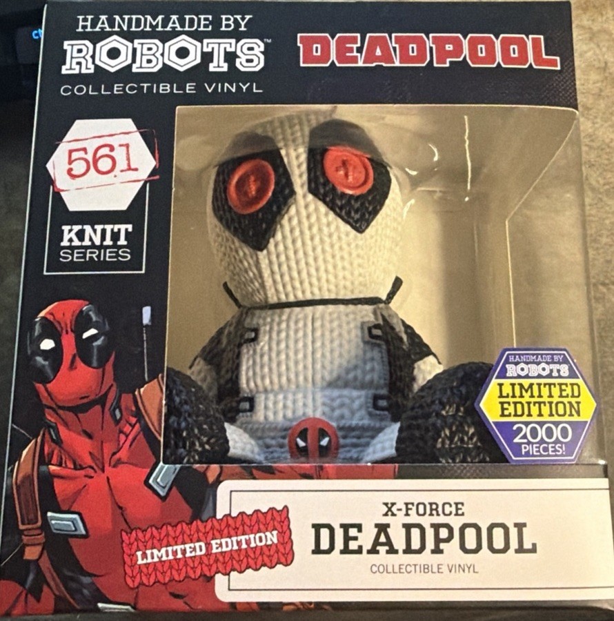 NYCC 2026 FATTO A MANO DAI ROBOT - MARVEL DEADPOOL EDIZIONE LIMITATA SOLO 2000