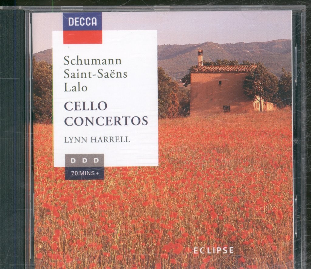 4487122 Lynn Harrell Schumann / Saint-Saens / Lalo - Cello Concertos CD Europe