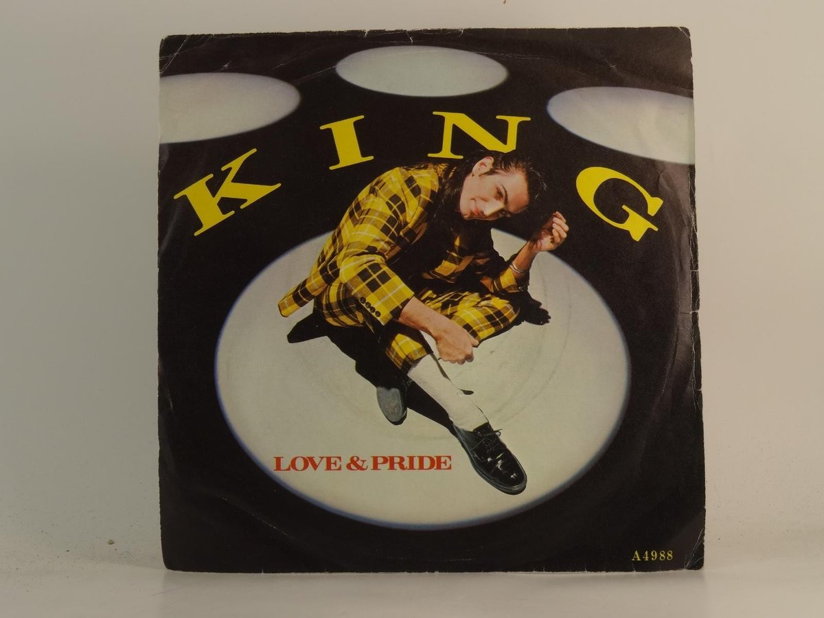 KING LOVE AND PRIDE (76) 2 Track 7" Single including Picture Sleeve CBS