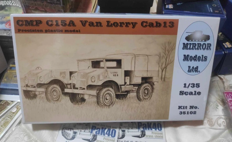 CMP C15A Van Lorry Cab13, Mirror Models 1/35