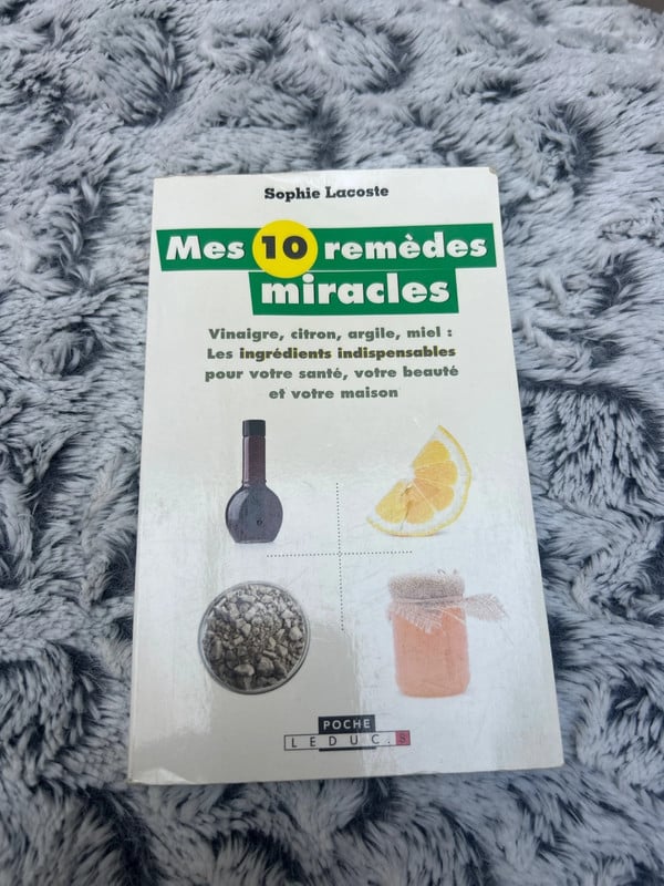Livre « Mes 10 remèdes miracles »