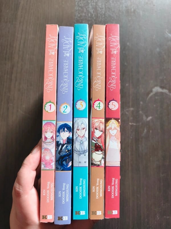 🌹 Untouchable Lady Tomes 1 à 5 Manhwa KBL