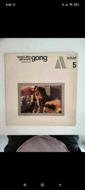 Vinyle Gong original 33t