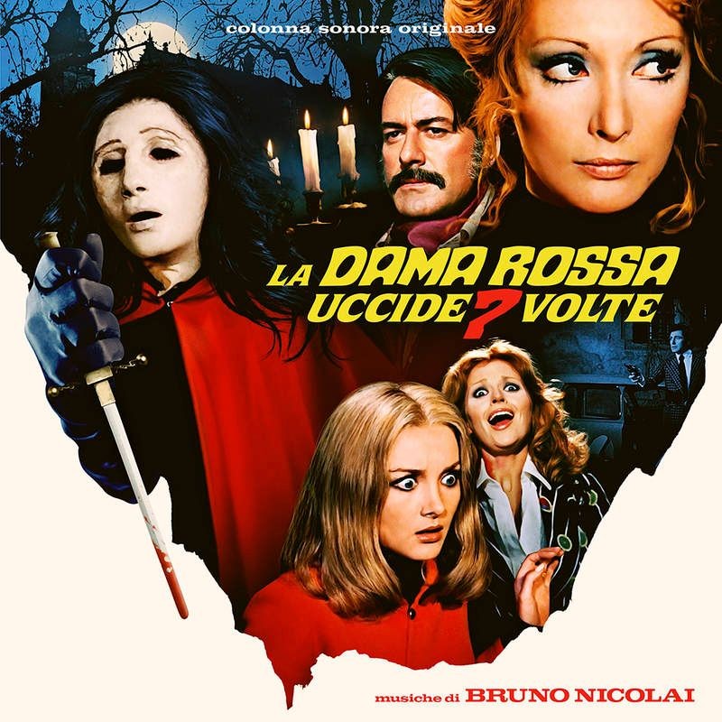 Vinile Nuovo - Bruno Nicolai - La Dama Rossa Uccide Sette Volte (2 Lp Colorati) 