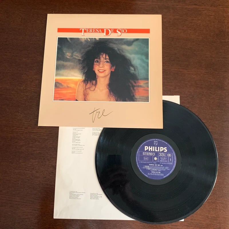 Lp vintage Teresa De Sio Tre 1983 33 giri