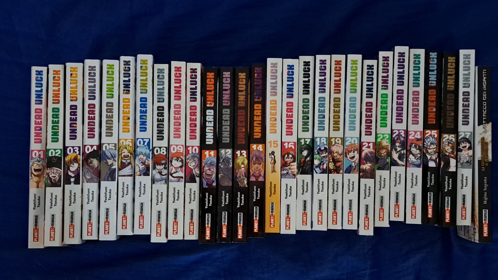Undead Unluck serie completa da 1 al 27  Planet manga Prima edizione  + Regalo