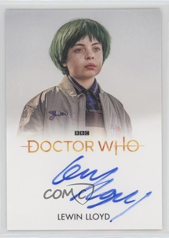 2022 Rittenhouse Doctor Who serie 11 e 12 Lewin Lloyd come Sylas Auto 0fr5