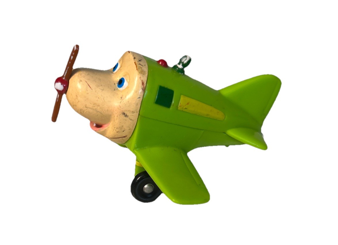 Snuffy Jay Jay the Jet Airplane Toy Figure Y2K