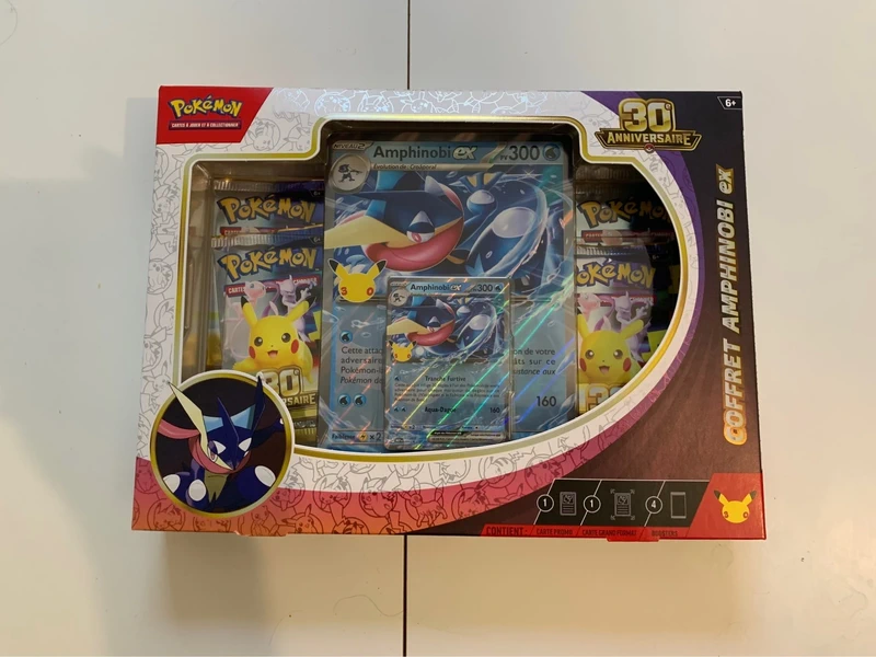 Coffret 30ans Pokémon Amphinobi